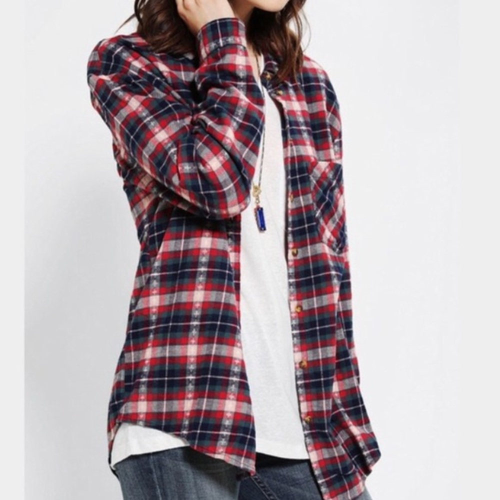 BDG Urban Outfitters Frankie Boyfriend Flannel